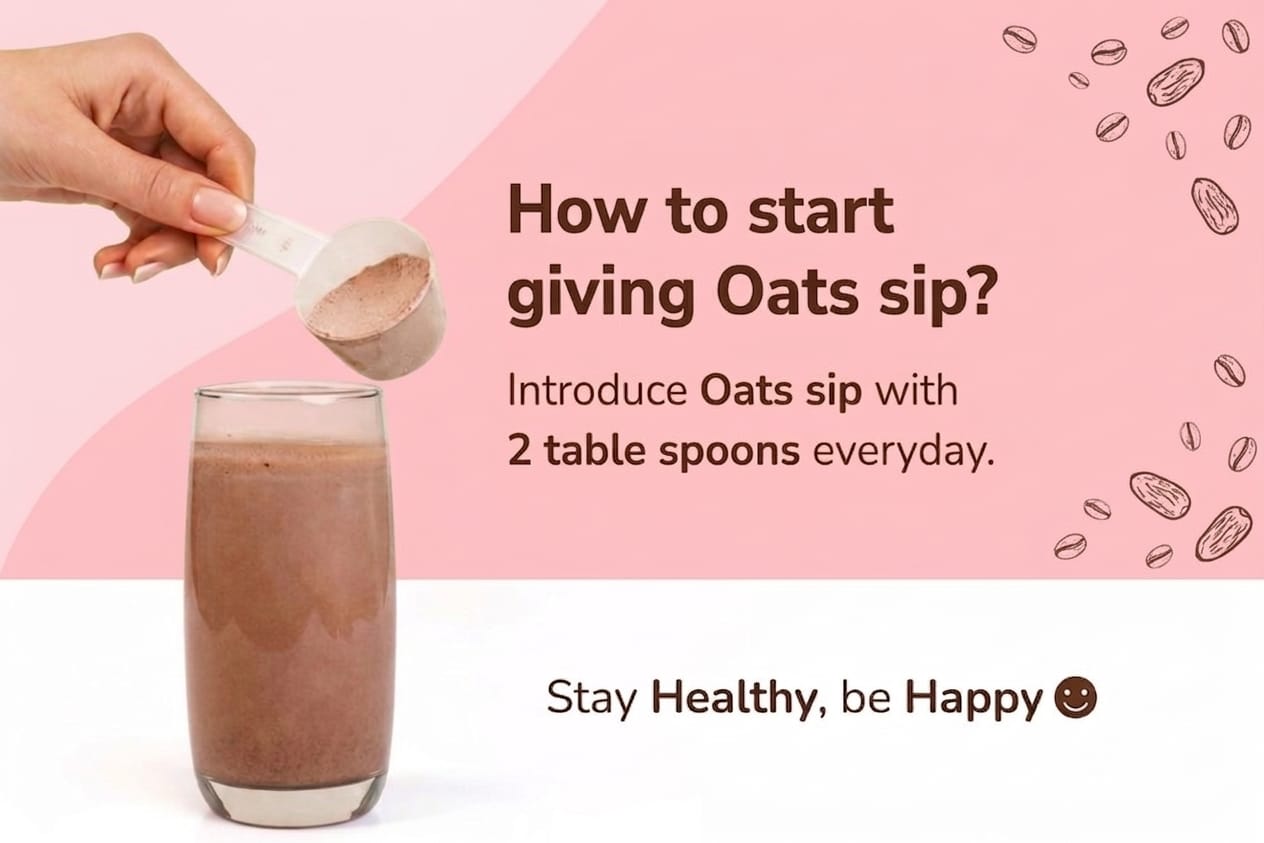 Oats Sip Kids Nutritional Milk Mix -(For 12+Years)            (400 gm)